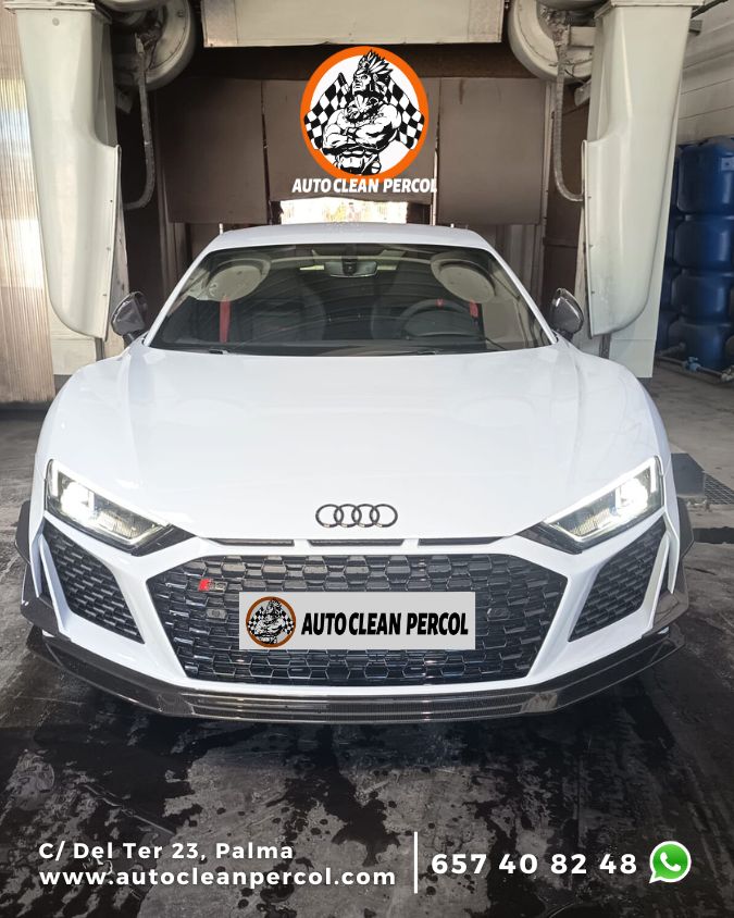 limpieza profesional de coches en Mallorca